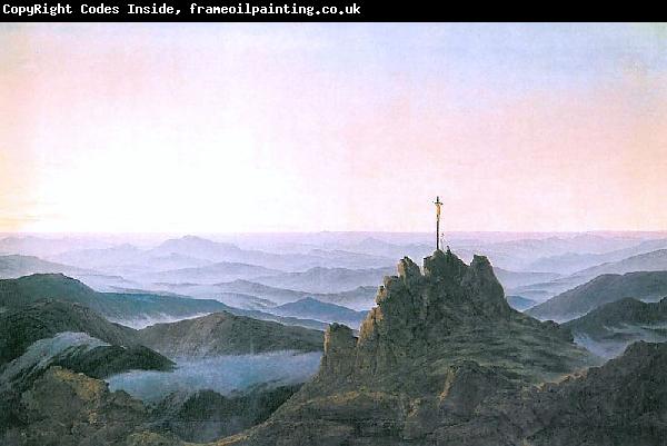 Caspar David Friedrich Morgen im Riesengebirge